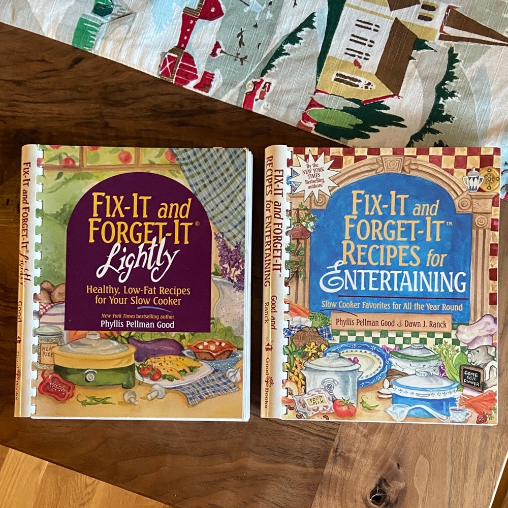 Fix-It and Forget-It Cookbooks Slow Cookers Crockpots Recipes for Entertaining